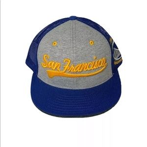 Golden State Warriors Adidas SF Script Mesh Hat